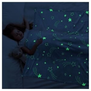 Magic Glow in The Dark Throw Blanket