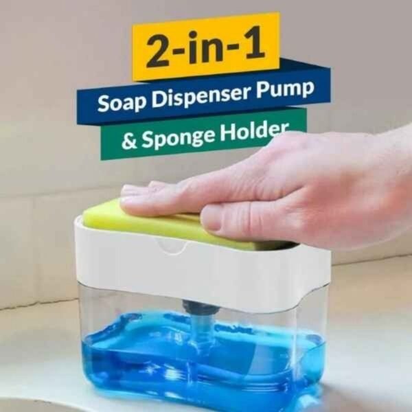 2 in1 Kitchen Liquid Soap Pump
