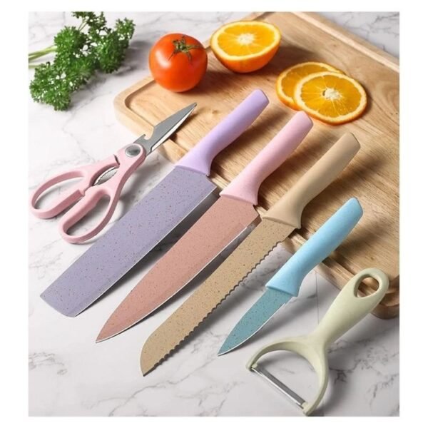 6 pcs knife set