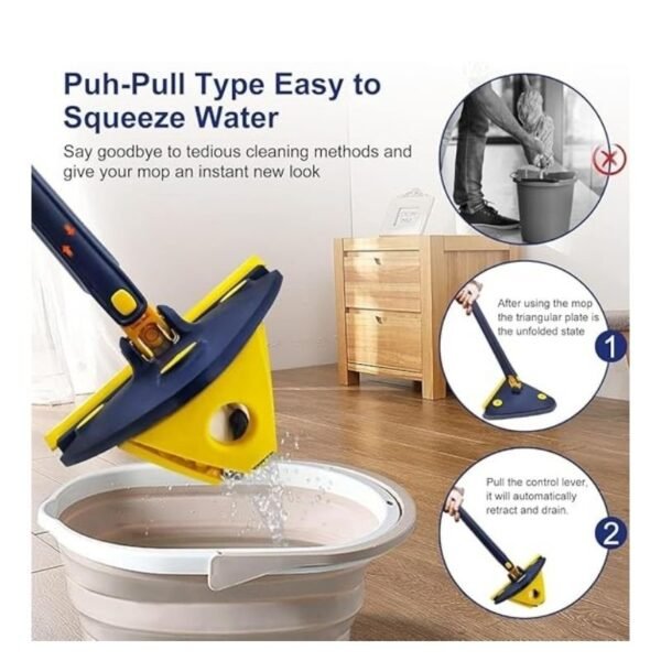 360° Rotatable Adjustable Cleaning Mop