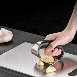 Stainless Steel Garlic Press