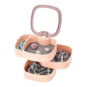 4 layer jewelry organizer box