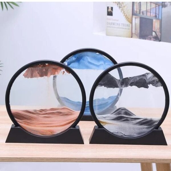 Moving Sand Art