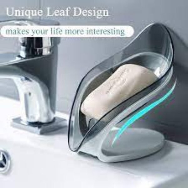 Leaf Shape Soap Box Drain Soap Holder