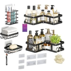 5-Piece Bathroom Organizer