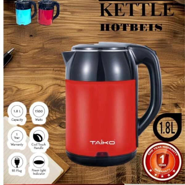 Taiko Electric Glass Kettle – 1.8L
