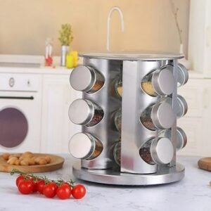 Rotating spice rack