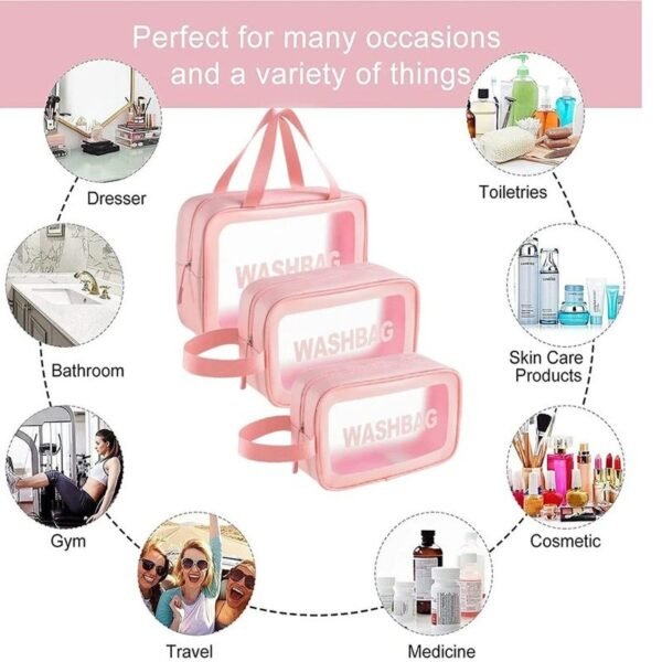 3 PCS WASH BAG