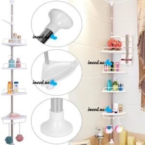 Bathroom corner shelf