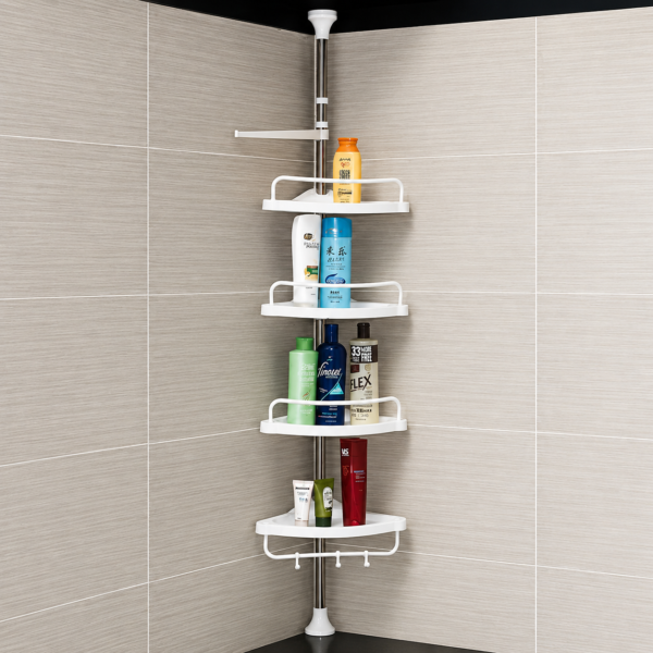Adjustable Bathroom Corner Shelf