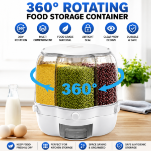 6 360° rotating dispenser