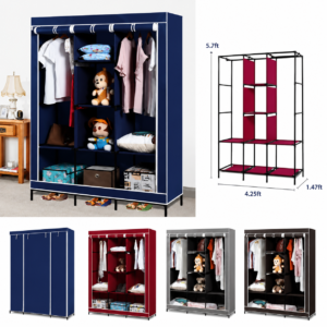 3 Door Steel Wardrobe