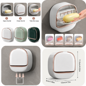 Wall Mounted Waterproof Soap Holder