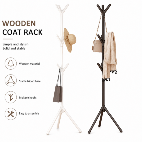 Tree Branch Coat Rack