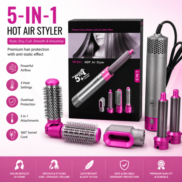 5 in 1 Hot Air Styler