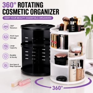 360° Rotating Cosmetic Organizer