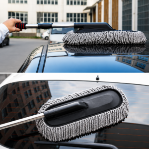 Car Microfiber Duster Brush – Extendable Handle