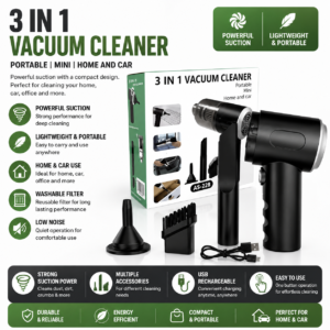 3 in 1 Wireless Vacuum Cleaner