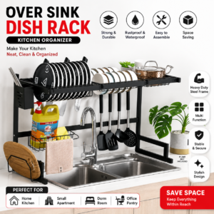 85cm Double Sink Rack