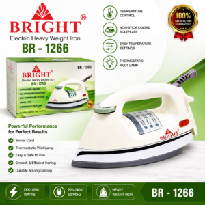 BRIGHT Electric Heavy Weight Iron
