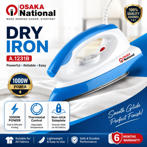OSAKA National Dry Iron