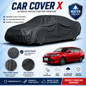 Car cover XL Sri Lanka waterproof thick inner lining fits Premio Axio Corolla Prius COD available