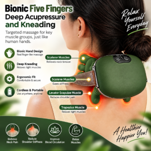 Five-Finger Neck & Shoulder Massager